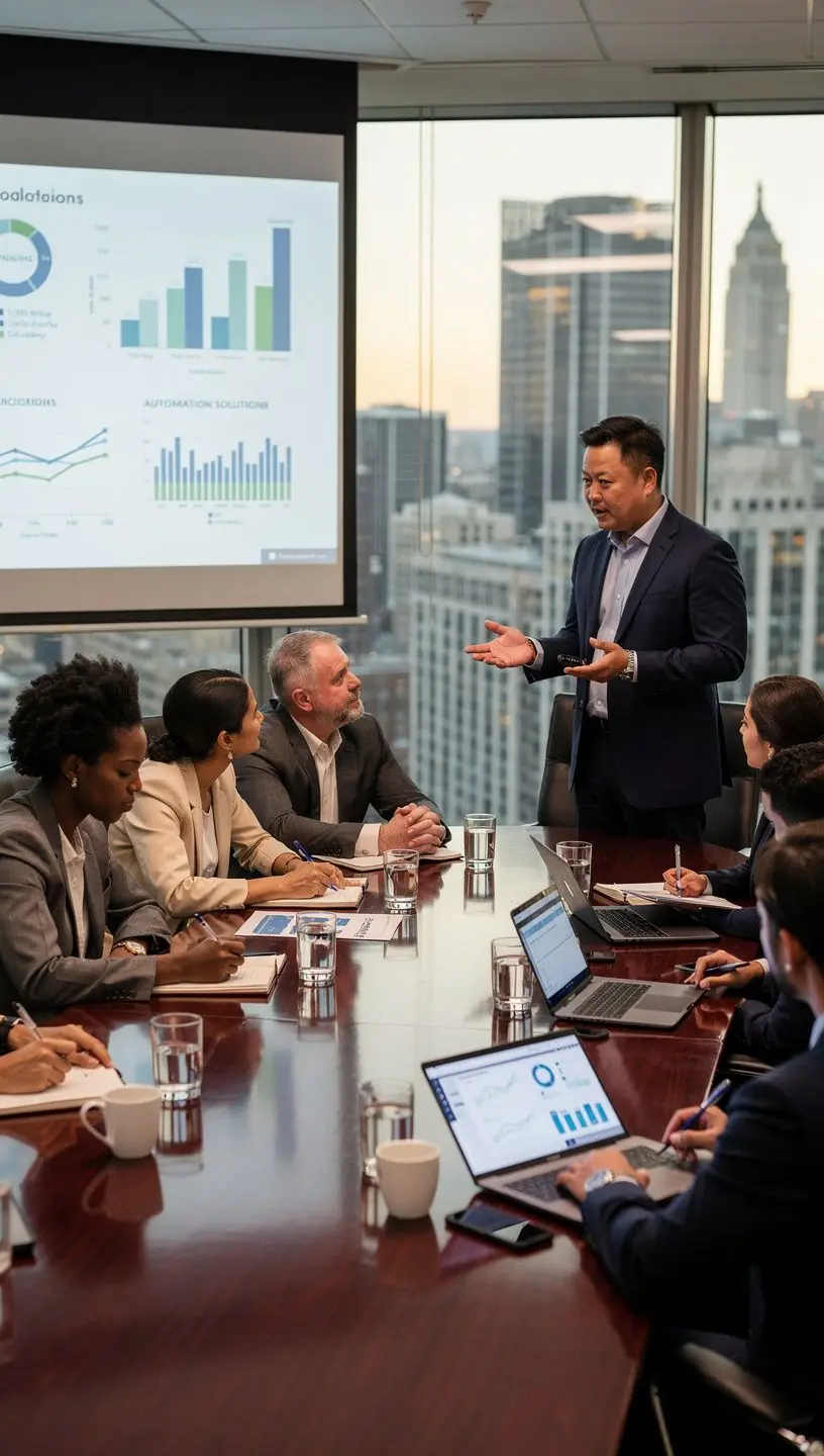 Automation reducing operational costs in business